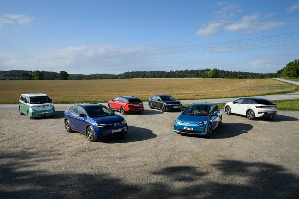 Elbilar från VW-gruppen får batteriförsäkring upp till 25 000 mil